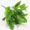 Decorative Flowers Simulation Green Plants Wall Potted For Shop Partition Living Room Decoration Fake Leaves 7 Fork Artificial Magnolia