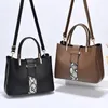 Shoulder Bags Summer Trend Handbag Female 2024 Lady Snake Print Messenger Bag Fashion Temperament All-match