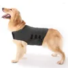Dog Apparel Harnesses Adjustable Pet Anxiety Comfort Vest For Medium Large Dogs Thermal Jacket Clothes