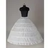 Super Cheap Ball Gown 6 Hoops Petticoat Wedding Slip Crinoline Bridal Underskirt Layes Slip 6 Hoop Skirt For Quinceanera Dress CPA2754233