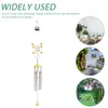 Figurines décoratives Solar Wind Chime Angel Outdoor Lawn Windchime