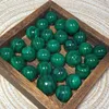 Figurine decorative in cristallo naturale Malachite mini sfera gemma gemma guarigione di alta qualità Reiki Energia Ore Decorazioni per la casa all'ingrosso