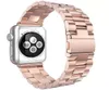 Rostfritt stålband för Apple Watch Band 44mm 40mm 45mm 41mm Man Metal Butterfly Link Armband IWatch Series 6 SE 5 4 3 42mm3473879