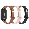 Tillbehör för Xiaomi Smart Band 8 Active Strap Leather Watchband för Redmi Smart Band 2 -rem för Mi Band 8 Aktiv Correa för Redmi Band 2