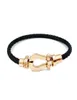 Braceuse de concepteur Boucte en chevaux Boucte en acier inoxydable Bracelet Rose Gol Bijoux de bricolage 3697466