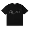 Luxury Tshirt Men S Women Designer T-shirts Cermements de mode Summer Casual With Brand Letter des designers de haute qualité T-shirt # 28