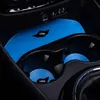 CAR Cup Holder Coaster Micro Fiber Leather Anti Slip Coaster Mat Accessories för Mini Cooper R60 F54 F55 F56 F60 2023 2022 2021