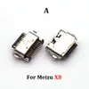 2st Type C för Meizu 15/15 Lite /16th Plus /M15 X8 Pro 6 MX6 Micro USB Jack Socket Connector Laddningsport Reparation