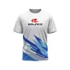 Fashion Tennis Training Clothing 3D Gradiënt Gedrukt T -shirt voor mannen Outdoor Badminton Sportkleding Zomer Losse korte mouwen Tops 240403