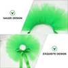 Appareils pour chiens 1pc St Patrick's Day's Gauze Jirt Party Pet Clothing Supply (vert)