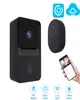 Caméra de porte de porte sans fil avec carillon WiFi Video Doorwells Home Security Door Kits Bell Storage 5784700