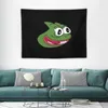 Tapissries Pepega Pepe Tapestry Wall Hanging Decorative Mural Outdoor Decoration Home Decorating