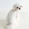 Собака летнее платье кошка кружевная юбка для домашних животных chihuahua multi color