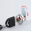 Alloy Mailbox Cam Locks Hardware Door Cabinet Lock for Office Desk Letter Box