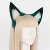 1/2pieces Wolf Foxes Tail Ears pannband Set Halloween Christmas Fancy-Party Costume Toy Gift for Woman Men Cosplay