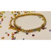 Handgefertigtes natürliches Multi -Saphir -Tennisarmband 18K feines Gelbgold Edelsteinarmband Großhandel Custom Schmuck für Männer Frauen