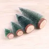 Mini Christmas Tree Table top Navidad Xmas Decorations for Home Small Christmas Tree Mall Raam Desktop Diy Nieuwjaar Decor Gift