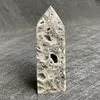 Decorative Figurines 71g Natural Sphalerite Wand Point Polished Quartz Crystal Tower Healing Obelisk