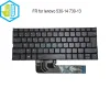 Tangentbord Storbritannien French Azery Keyboard Bakgrund för Lenovo Flex 614IKB 614arr Yoga 530 53014IKB 53014ARR 73013IKB 73013IWL SN20N0459116