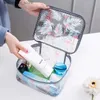 화장품 가방 플라밍고 투명 주최자 여행 PVC 투명 방수 메이크업 가방 미용사 저장 가방 여자 화장품 가방 L49