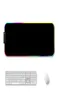 Gaming Mouse Pad RGB LED Glowing Colorful Large Gamer Mousepad Keyboard Pad Nonslip Desk Mice Mat 7 Färger för PC Laptop1870874