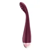 G Spot Clitoral Vibrator, Quick Orgasm Finger Vibe with 7 Vibrations Modes for Nipple Vagina Tits Clits Clitoris Anal Stimulation, Adult Female Couple Sex Toys (Red)