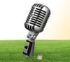 Professional Deluxe Retro Vocal Speech Vintage Rock Classical Wired Microphone Dynamic Mic Mike Microfonoe Microfono Mikrofon Kara5785356