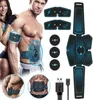 Full Set EMS Wireless Muscle Stimulator Trainer Smart Fitness Abdominal Training Hip Trainer Machine Electric Muscle Stimulator2681375102