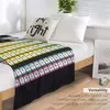 Coperte tavolo periodico dettagliato con codice colore su sfondo nero hd store online di alta qualità getta il letto coperta alla moda