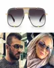 Designer Sonnenbrille Männer Frauen mach fünf 2087 Metall Rahmenlose ein Stück Luxusmarke Sonnenbrille Top -Qualität Original Box1999200