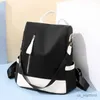 Handbags Women Backpacks Shoulder Bags Female Anti-Theft Back Zipper Backpack Girls Schoolbag HandBag Travel Single Shoulder Bag Nylon