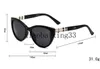 2024 Alphabet Pop Designer 5808 Ladies Sunglasses Ladies Top Vintage Glasses Lenses Lens