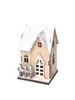 Decorative Figurines Christmas Decoration Luminous Wooden House LED Small Table