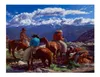 Mark Maggiori Cowboys at Work Målning Affisch Print Home Decor inramad eller oramamad POPAPER MATERIAL2942227