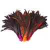 100 st/Lot Rooster Feathers for Crafts 25-35cm/10-12 tum kycklingfjäderfjäder karneval bröllop dekorativa plommor