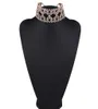 Marque de mode Crystal Choker Collier Fleur en strass Collier de déclaration Maxi Collier Women Collier Chunky Bijoux Colliers4296396