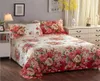 1pc Sloral Sanding Soft Bed Sheet كبير الحجم الكبير 230 × 230 سم ورقة السرير المسطحة كثيفة ورقة السرير التوأم لا وسادة 2011133813140