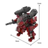 Buildmoc Squad AF-02 Savaş Makinesi Mecha Yapı Taşları Askeri Yüksek Teknoloji Savaş Robot Tuğlaları Oyuncaklar Çocuk Doğum Günü Noel Hediyesi