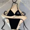 Women's Swimwear designer Bikinis for Wowen C Bathing Swim Suits 2 piece fashion Solid Color Swimsuit Simple Bikini Thongs Short Fashion Beach Bra YK4F