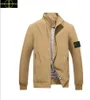 Stone Jacket Island 2023 Mode New Men's Designer Coat Winter and Autumn Baseball Slim Style Classic Casual Windbreaker Coat Zipper Jacket Poi3