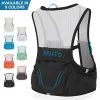 Väskor inoxto Lätt ryggsäck Hydration Vest Lämplig för cykelmaraton Vandring ultralätt och bärbar 2L vattenpåse