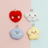 20Pcs Lovely Cartoon Stars Clouds Heart-shaped Charms For Necklace Bracelet DIY Pendants Earrings Keychain Jewelry Accessories