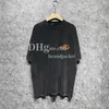 Black Summer Tops Luxus Männer Tees Hip Hop Streetwear T -Shirt Marke Tops machen alte Design Kurzarm übergroße Panzer für Teenager