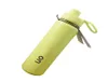 LL Water Bottle Bottle Bottle Vacuum Yoga Fitness Bottles Простая чистая соломинка из нержавеющей стали.