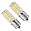 2 pack 4W LED dimmable E17 Bulbe de four à micro-ondes, lumière du jour 6000K 40W Lumière équivalente halogène, bulbe LED en céramique E17