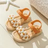 Childrens Slippers Summer Girls and Boys Bathroom Home Anti slip Beach Shoes Soft Soled Baby Sandals 240402