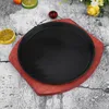 Assiettes BBQ Pan de grill antiadhésif Stovetop pour les fournitures de cuisine à induction (19 cm)