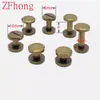 10set Brass with bronze colour Chicago Belt Screw Nail Stud Rivets Head Dia 8mm 10mm H=3/4/5/6/7/8/9/10/11/12/13/14/15/16/18/20