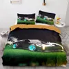 Rocket League sängkläder Set Bedstrast Single Twin Full Queen King Size Car Rocket League Bed Set Children's Bedroom duvetcover