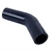 Black 45 Degree Elbow ID 32mm 35mm 38mm 41mm 45mm 48mm 50mm 54mm 57mm 60mm Universal Silicone Coolant Intercooler Tube Hose